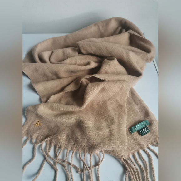 Lauren Ralph Lauren 100% Cashmere scarf - Picture 3 of 5